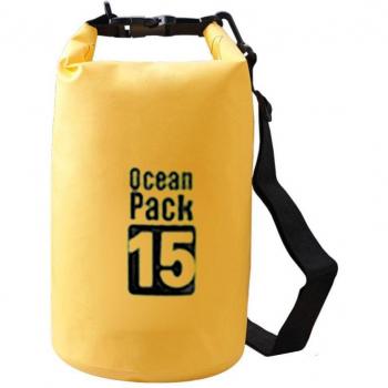 Bolsa de natación seca 2 colores PVC para actividades al aire libre