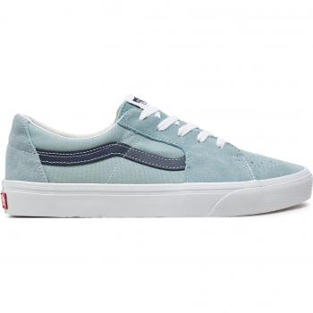 Vans SK8 Low Blau aus Stoff – Modell 0009QRM8I1