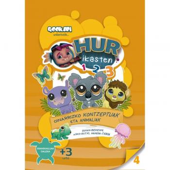 Hur ikasten 4. Oinarrizko kontzeptuak eta animaliak (Tapa blanda).