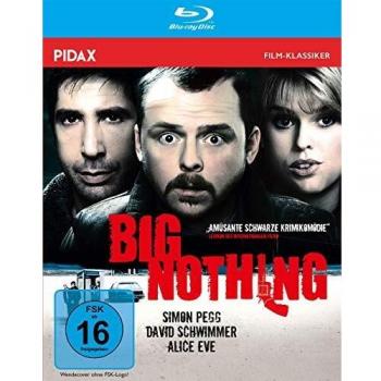 Jean-Baptiste Andrea Big Nothing / Schwarze Kult-Krimikomödie In Brillanter Hd-Qualität (Pidax Film-Klassiker) [Blu-Ray]