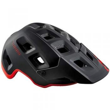 Met Terranova MIPS Helm mattschwarz/rot L