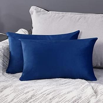 Blue Velvet Comfort Covers