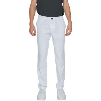 Armani Exchange Slim-fit White Trousers W29