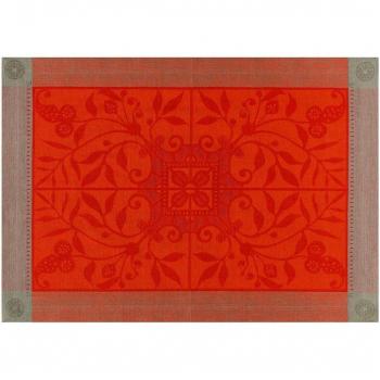 Le Jacquard Français Manteles Individuales Venezia Cornaline