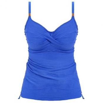 TwistWave Front Tank Top with Underwire Sea Sapphire