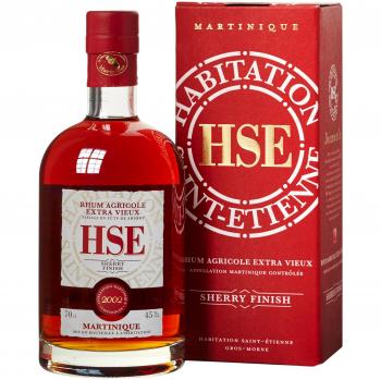 HSE Habitation Saint-Etienne Extra Vieux XO 2002 mit Sherry Finish und Geschenkverpackung
