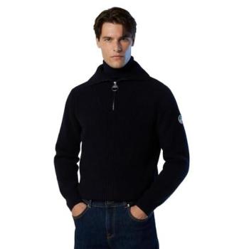 North Sails Men’s 5GG Half‑Zip Sweater in Navy Blue (L)