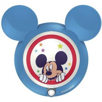 Luce notturna Philips e Disney con mickey e movimento