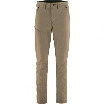 Pantaloni Abisko Trail Stretch in Suede Brown