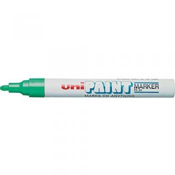 Marcatore a vernice Paintmarker Uni-Ball bianco tonda 2,2-2,8 mm M PX20 BI