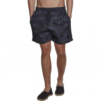 Urban Classics Badbyxor – Camo Swim Shorts – Storlek 5XL – Man – Mörkgrå