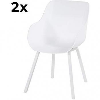 Hartman Chaises de Jardin Sophie Organic en résine Lot de 2