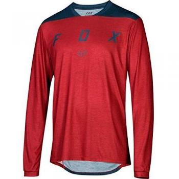 Fox Indicator LS Mash Camo Jersey (Cardinal)