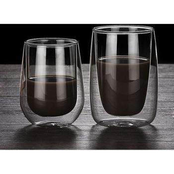 Schwarz-Teetasse mit Doppelwand