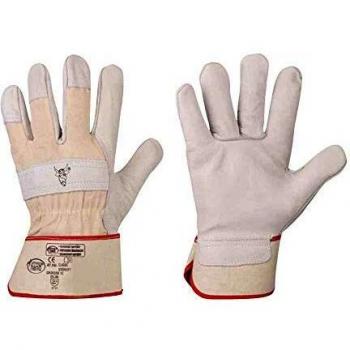 Stierkopf Cuir Rindvoll Gants Taille 10