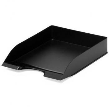 Corbeille à courrier A4 encastrable noire