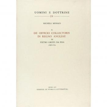 Il «De officio collectoris in regno Angliae» di Pietro Griffi da Pisa (1469-1516)