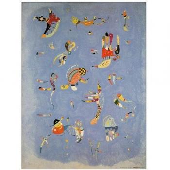 Tableau Kandinsky Ciel Bleu – Format 60x80 cm