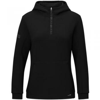 JAKO Damen Zip-Hoody Pro Casual Schwarz Größe 40