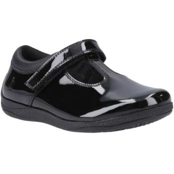 Hush Puppies Caitlin T-Bar Junior Schuhe in Schwarz für Mädchen