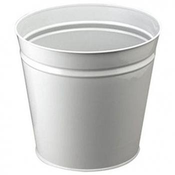Q-Connect Metal Waste Bin 15 Litre Grey