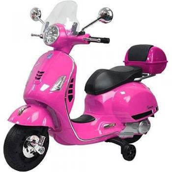 GTS Elettrica 12V con Bauletto Rosa – Piaggio