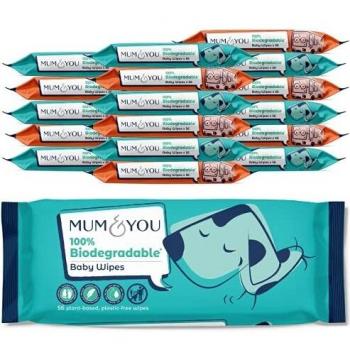 Mum & You Plastic Free Baby Wipes