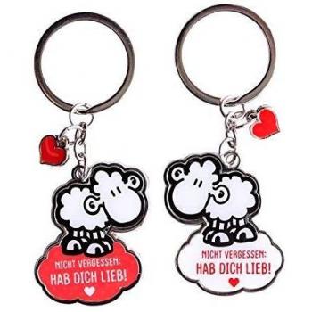 Sheepworld 46177 Wolken‑Keychain Set (2 Stück)