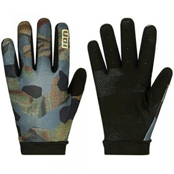 ION Fahrrad Handschuhe grau/schwarz atmungsaktiv Größe S