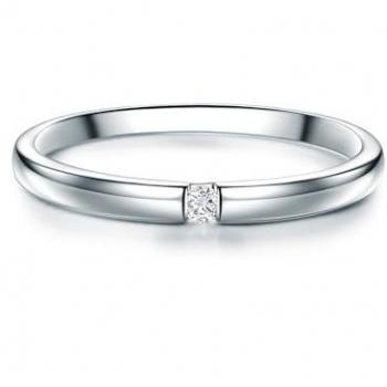 Women's Sterling Silver Topaz and Cubic Zirconia Accent Ring