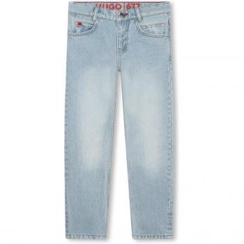 Pantalon Hugo Bleu 10A à cinq poches