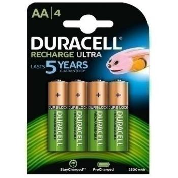 Duracell StayCharged AA 4 Pack Batería recargable NiMH