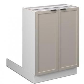 Ilot de cuisine Fame-Line 60 cm sans PT gris‑beige, blanc, Vicco