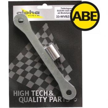 Verlagingsoplossing Alpha Technik voor Suzuki GSXR 1000 – WVBZ