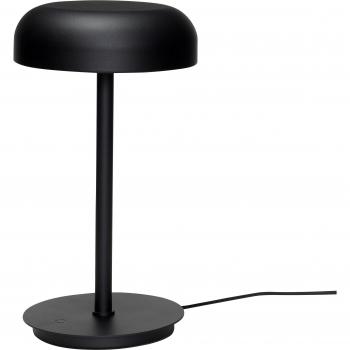 Lampe de table Hübsch Interior Velo en métal noir, dimensions 20x37x20 cm