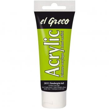 KREUL Acrylfarbe El Greco, zinnobergrün hell, 75 ml