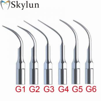 5PCS Ultrasonic Dental Tips G1-G6 P1-P3 for EMS Woodpecker Handpiece