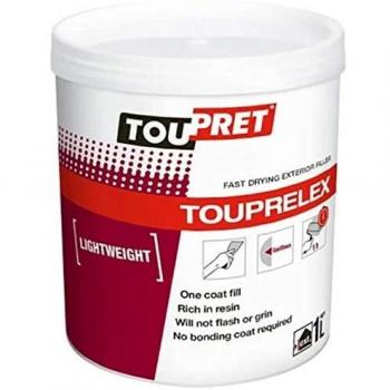 Toupret Exterior Fast Drying Lightweight Filler 1kg