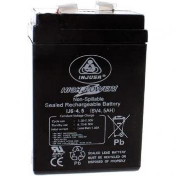 Recharge 6V 4,2Ah – Batterie Injusa