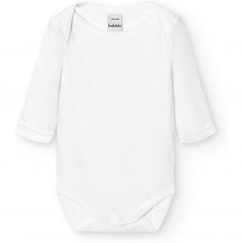 Peleles de Bambú para Bebé, Pack de 2 Bodys con Cuello Americano Babidú
