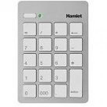 Pavé numérique Hamlet USB Argent