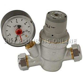 Altecnic Pressure Reducing Valve 15mm with Gauge