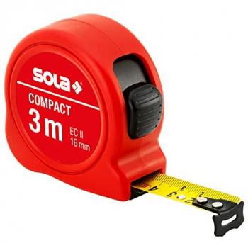 50500201 SOLA Compact Convex Tape Measure (CO3 Edition)