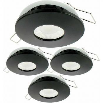 Milan CCT 8 W LED‑Einbaustrahlersatz – 4 Stück, IP65, IK07, mit Dimmer