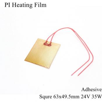 Cojín Calefactor de Poliamida 63mm x 49.5mm 24V 35W