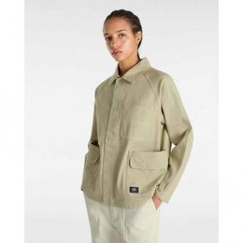 Vans Women’s Codey Utility Coat – Fritidsjacka – Beige – Größe L – Damen (alternative)