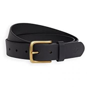 Ceinture femme Dockers en cuir avec boucle dorée