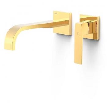 Tres SLIM Sichtbarer Goldgepäckhalter am Waschtisch