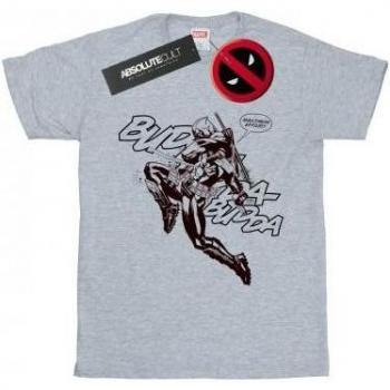 Marvel Men's Deadpool Buddha XL White Tee