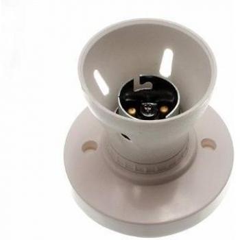 Commercial Strength Straight Batten Lamp Holder Bayonet Bulb Socket Bundle